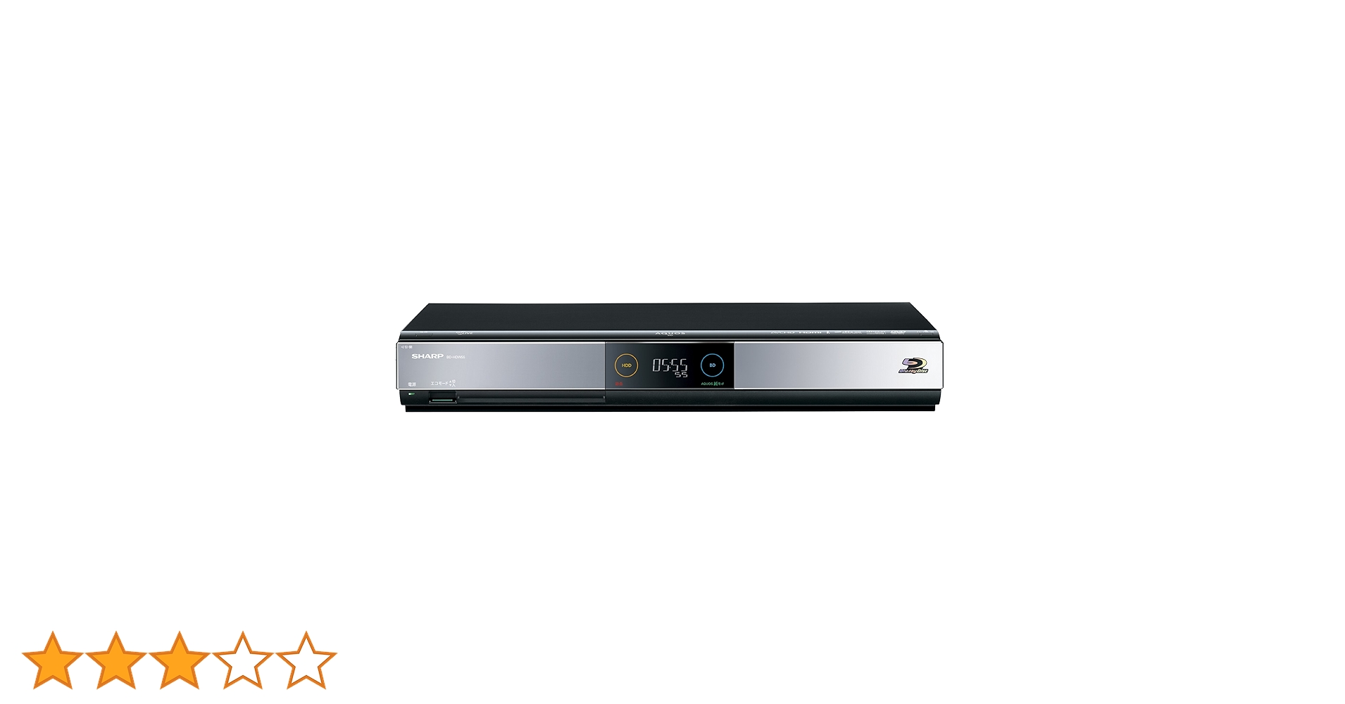 Amazon.co.jp: シャープ 500GB 2チューナー ブルーレイレコーダー